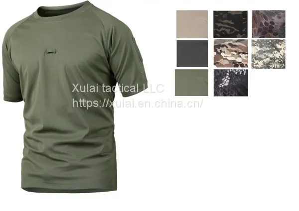 Men's Shirts Camouflage Polyester Polo Shirt photo-2