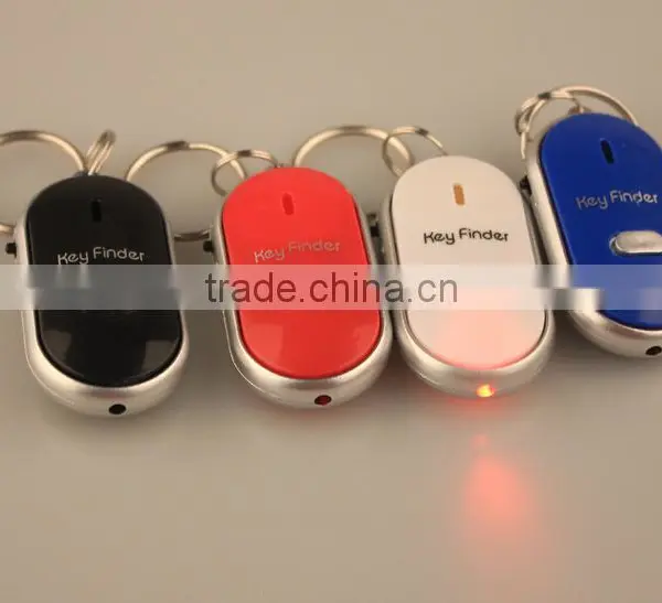 Anti-lost Key Finder Whistle Keychain With Light and Sound photo-4
