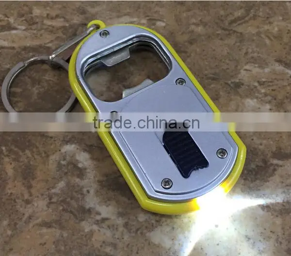 Promotion Gift Mini LED Light With Keychain and Bottle Opener photo-4