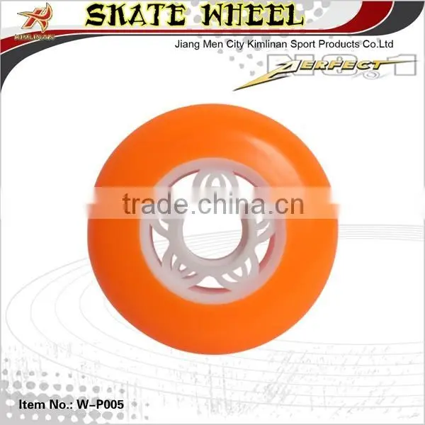 Plastic Core Roller pu Wheel, Inline Roller Skate pu Wheel in Size 72/76mm photo-5
