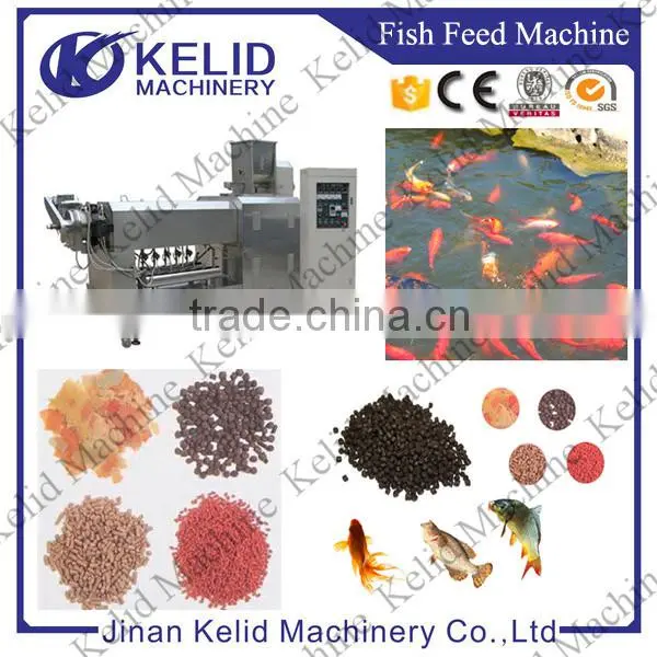 Fully Automatic CE Floating Fish Feed Pellet Machine photo-4