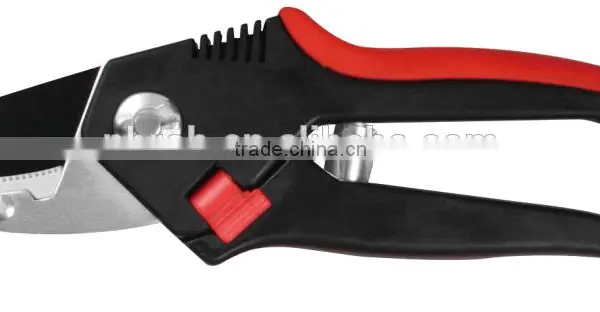 Garden Metal Pruner With Plastic Handle photo-3
