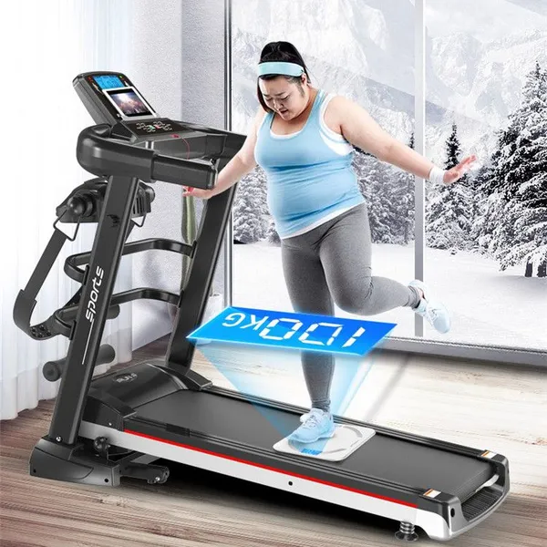 Large Running Belt Electronic Home Treadmill LCD Display Treadmill photo-2