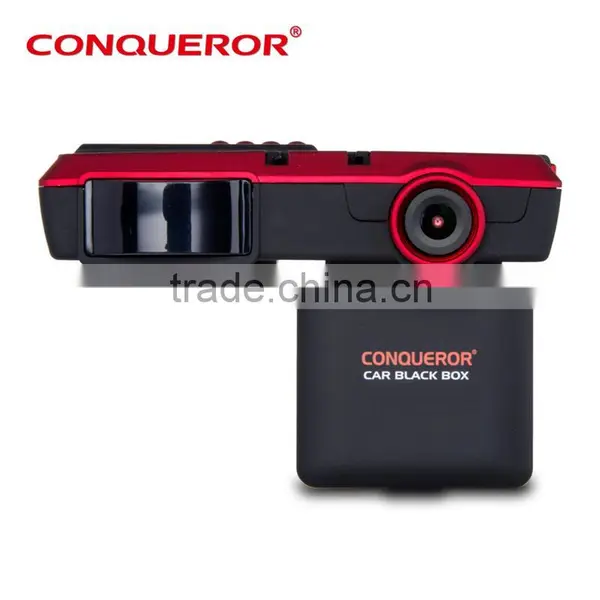 HD 1080P DVR Car Radar Detector With Car DVR Camera Ambarella A7 Nice Night Vision With Radar Speed Alarm and GPS photo-3