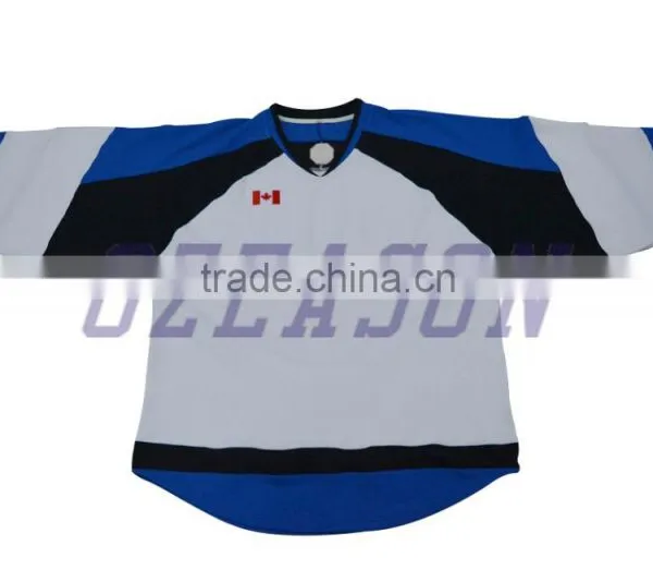 Custom Men's Hockey Jersey Set Embroidery Ice Hockey Jersey With Socks for Teams photo-2