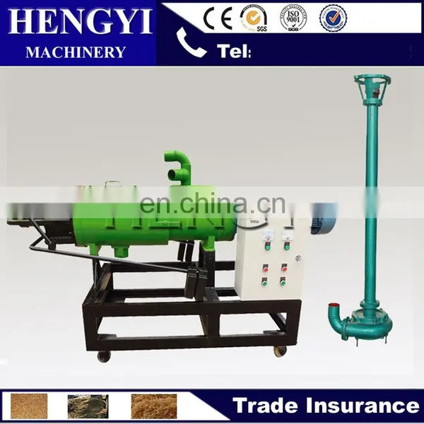 Screw Press Cow Dung Slurry Separator, Dewater Machine With Pump With Best Price photo-5