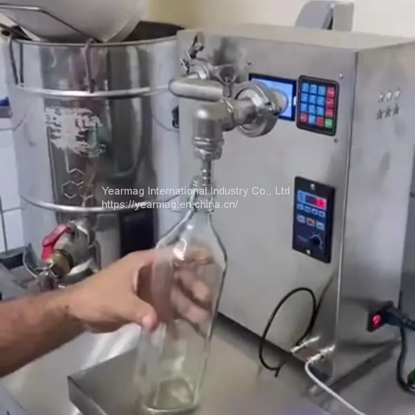 Food Grade PLC Based Automatic Honey Filling Machine with VFD Digital Indicator