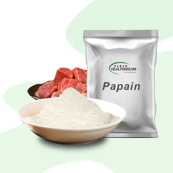Natural Papain Powder Enzyme Preparation Bulk Wholesale Papain/papaya Enzyme for Tenderize Meat