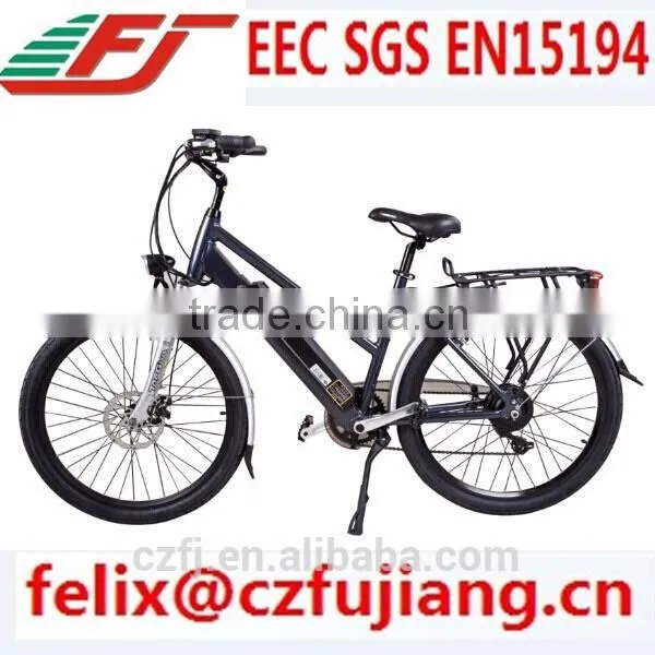 Electric Bicycle Bike e Bike Lithium Battery for Female CE SGS EN15194(FJ-TDF04)