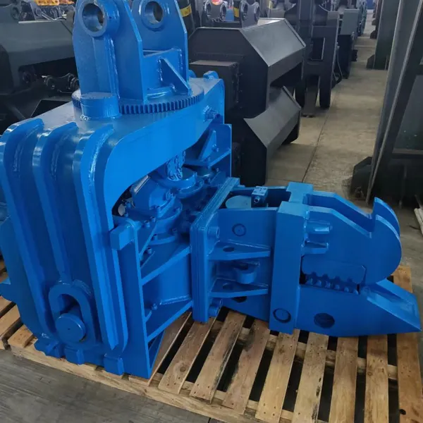 Excavator Piling Boom 20-65T Excavator Mounted Hydraulic Pile Driver Vibro Hammer/Vibratory Sheet Pile Driver photo-6