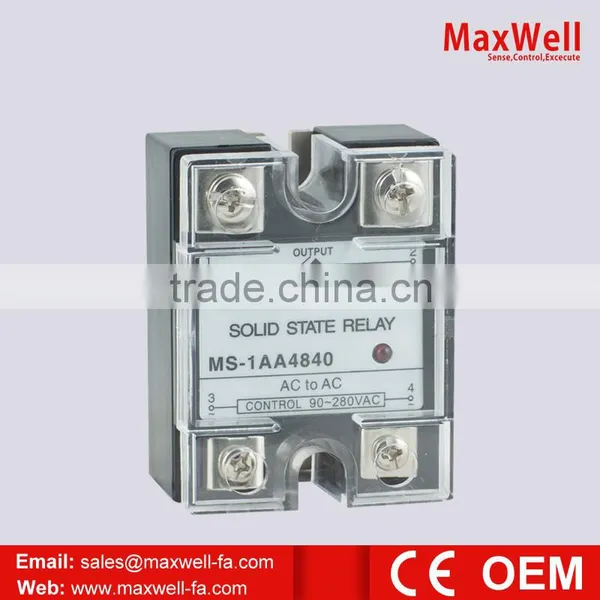 MaxWell Zero Crossing Solid State Relay (MS-1DA4840) photo-2