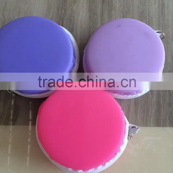 High Quality Promotional Silicone Cheap Macarons Wallet photo-4
