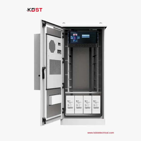 Шкаф телекоммуникационный KDST 20U для электроснабжения постоянным током и установки солнечных контроллеров MPPT | Надежные решения электроснабжения для телекоммуникационных и солнечных систем