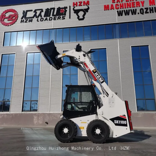 2025 Hot Sale Chinese Construction Machine HZM SK1000 Mini/small Skid Track Loader High Flow