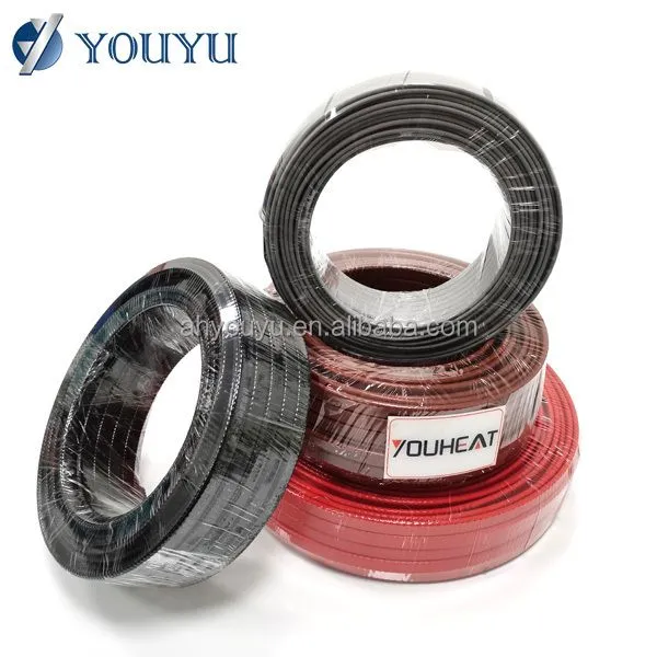 Self Regulating Temperature Deicing Heating Trace Cable Freeze Protected Water Pipe Heating Cable With Plug photo-3