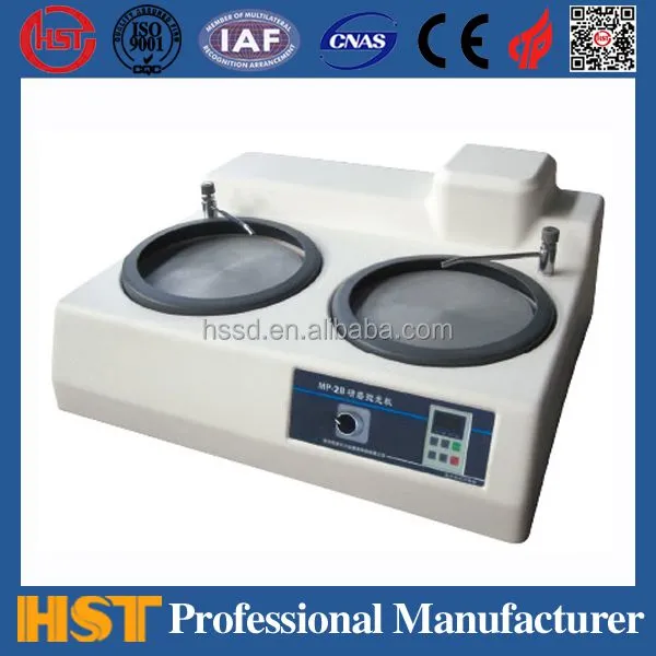 Dental Equipments Metallographic Grinder Polisher Fine Sanding Polishing Machine With Core Motor Surface Treatment photo-5