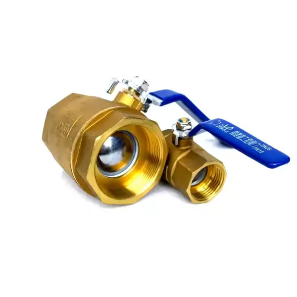 Brass Ball Valve 1/2in 1in 2in PN16 Female Internal Thread Double Disc Bronze NPT FNPT F Durable Water Gas 600 WOG photo-5