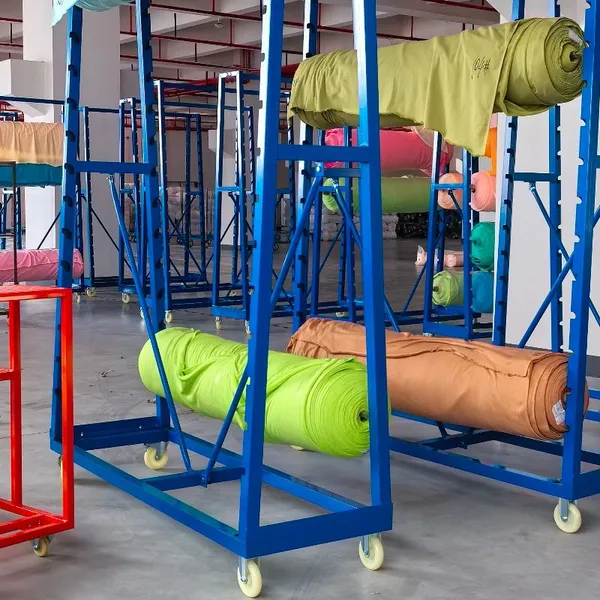 Wholesale Heavy Duty Double Sided Cantilever Rack for Warehouse Storage of PVC Pipe Metal Sheet Fabric Rolls