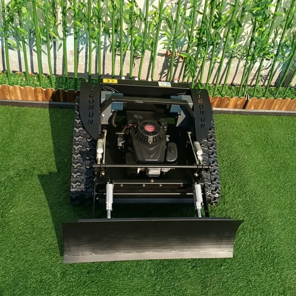 Petrol Brushless Dc Motor 360 Degree Rotation Multifunctional Remote Lawn Mower photo-6