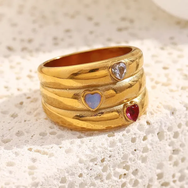 Stainless Steel Ring With 18mm Inner Diameter, 12mm Width, High Polished Surface, Suitable for Men's Jewelry photo-5