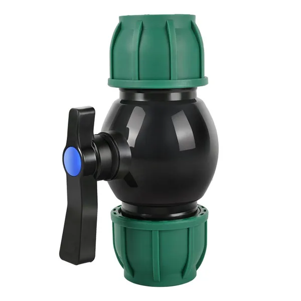 High-quality PP Compression Fittings PN16, Ball Valves, Tees, Elbows, Available in Five Colors - LRITEO photo-4