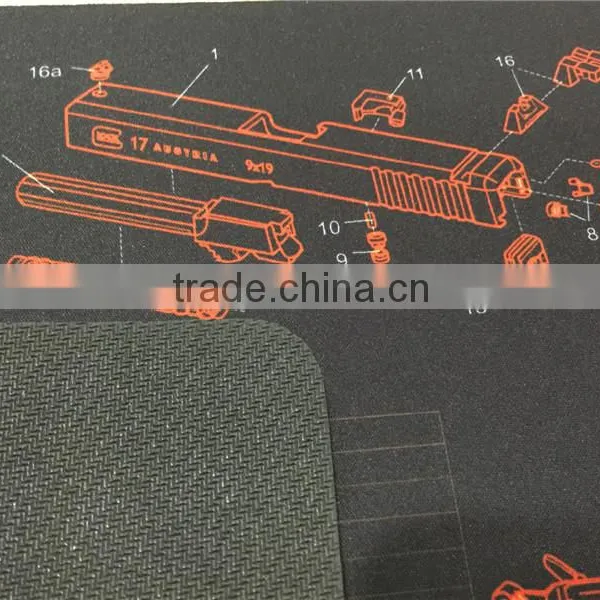 Custom Design Printed AR-15,AK47,Glcok,1911 Gun Cleaning Mat,gun Mat for Rifle & Pistol Preparing and Cleaning photo-3