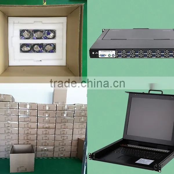 ip Kvm and Console 17 Inch 8 Port Led KVM Switch photo-5