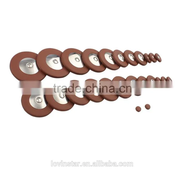 Professional Soprano Saxophone Brown Leather Pad photo-6