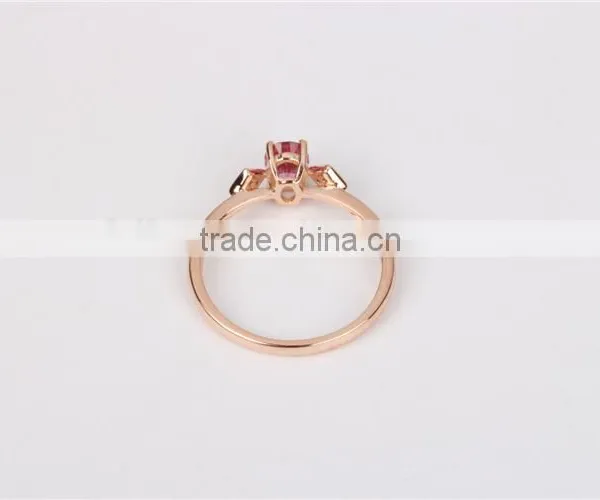 Fashion K Gold Diamond Ring Jewelry photo-4