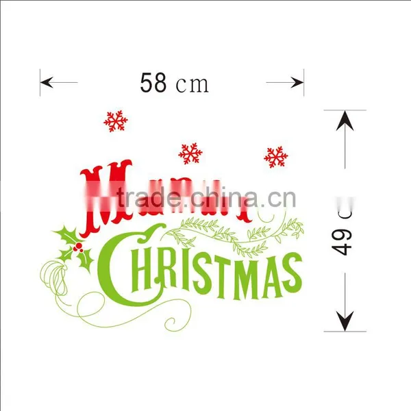 [Alforever]Christmas Window Vinyl Decals photo-3
