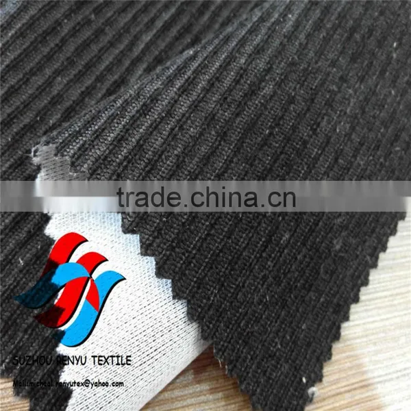 Jiangsu Factory 28 Wale Poly/Nylon Corduroy Sofa Fabric