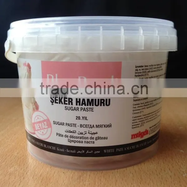 Milk White Sugar Paste & Fondant For Pastry Decoration photo-2