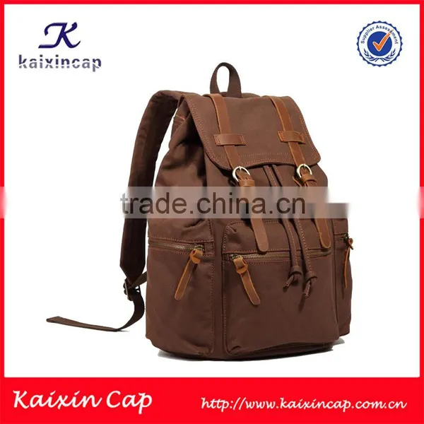 High Quality Backpack,hot Sale Custom Backpack Bag,fashion Simple Plain Canvas Backpack photo-2