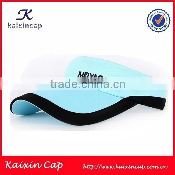 2015 New Fashion High Quality White 100 Cotton Sun Visor Cap Sun Visor Hat photo-3