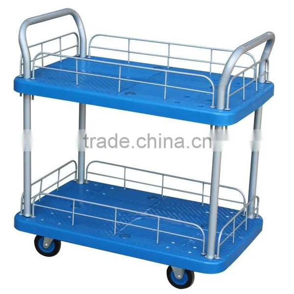 LAOA Double Layer Silence Flat Trolley Double Handle and Bear 150KG 200KG 300KG photo-4
