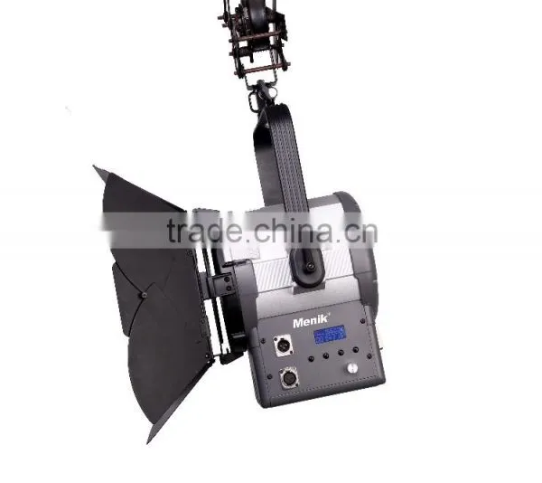 Menik SR-3000B 300W Focus & Color Temperature Adjustable Fresnel Lens LED Spotlight photo-5