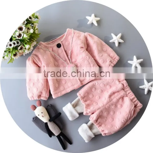 Cheap Wholesale Cotton Coat&pants Baby Children Suit photo-3