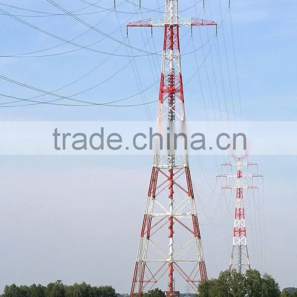 High Voltage Power Transmission Tower for 35kv 110kv 220kv 400kv 500kv photo-4