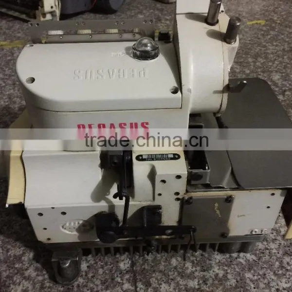High Speed Used Second Hand PEGASUS 700 Overlock Industrial Sewing Machina Big Stock in Yiwu Warehouse With Competitive Price photo-3