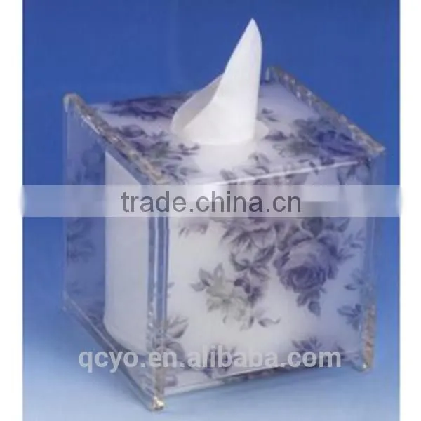 Waterproof Acrylic Plexiglass Tissue Box Living Room Furniture photo-2
