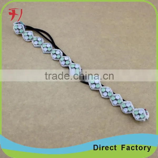 Newest Design Top Quality Rhinestones Crystal Headbands for Long Hair photo-2
