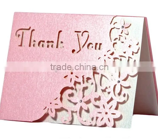 Laser Cut Place Card Amour Customised Thank You Card Quality Choice photo-3