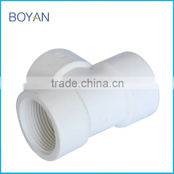 BOYAN For Water Supply White Equal Tee PVC Female and Piep Tee photo-3