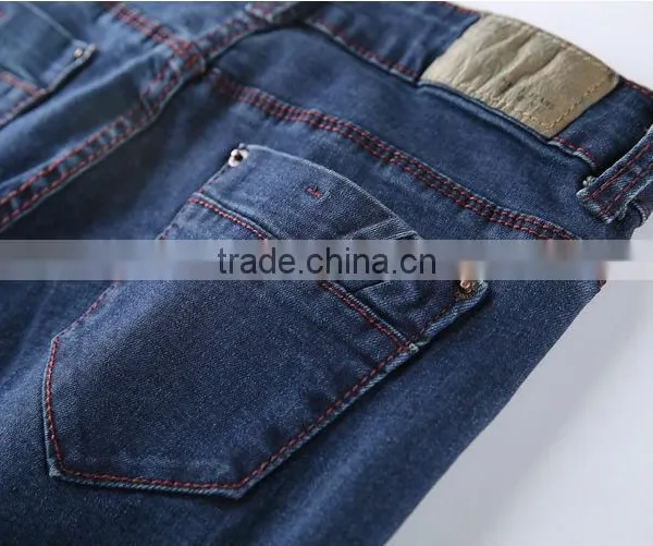 New 98% Cotton and 2% Skinny Scratch Spandex Denim Jeans For Ladies photo-6