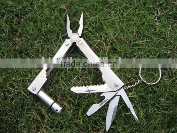 Outdoor Camping Multi Functional Folding Knife With LED photo-3