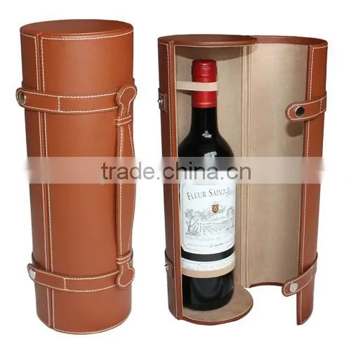 Luxury Leather Wine Case photo-2