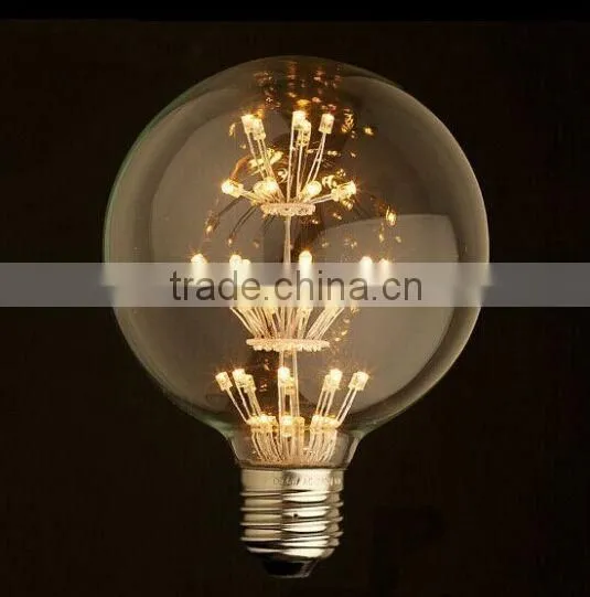 3W Vintage Edison Firework Led Bulb Light photo-2