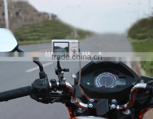 New High Quality Metal Universal Car DVR Digital Camera Sports DV Recorder Bike Motor Scooter Mount Car Rearview Mirror Holder photo-4
