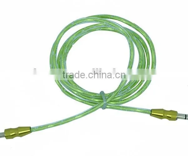Aluminum Foil DC3.5M to DC3.5M Metal Transparent Cable photo-2
