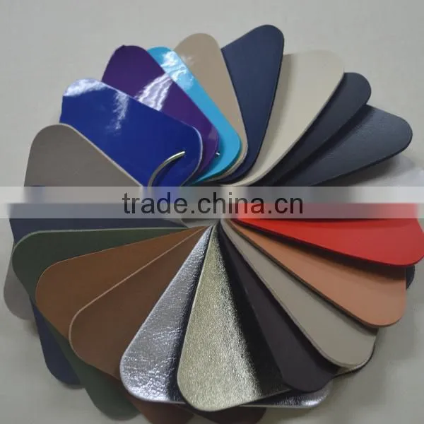 Needle Punch Fabric Printed Faux Leather for Shoes